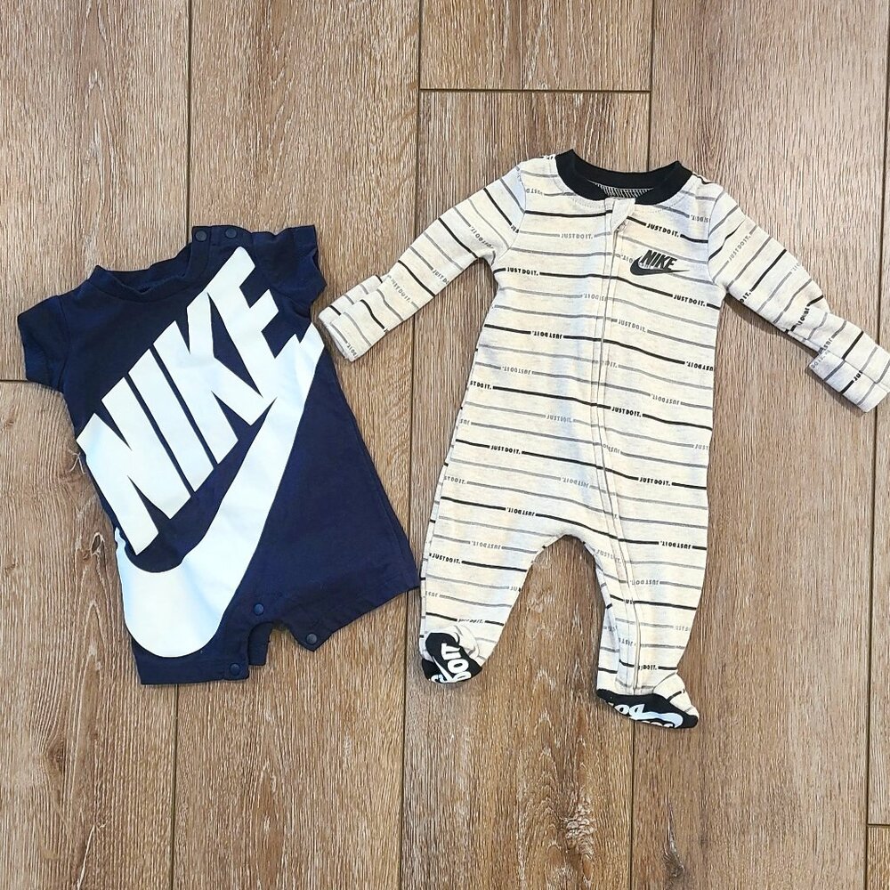 Two Nike newborn outfits new without tags